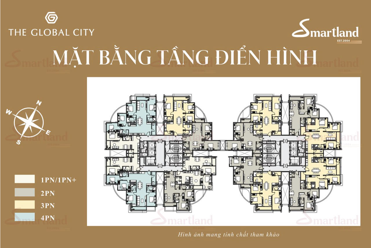 mặt bằng masteri grandview